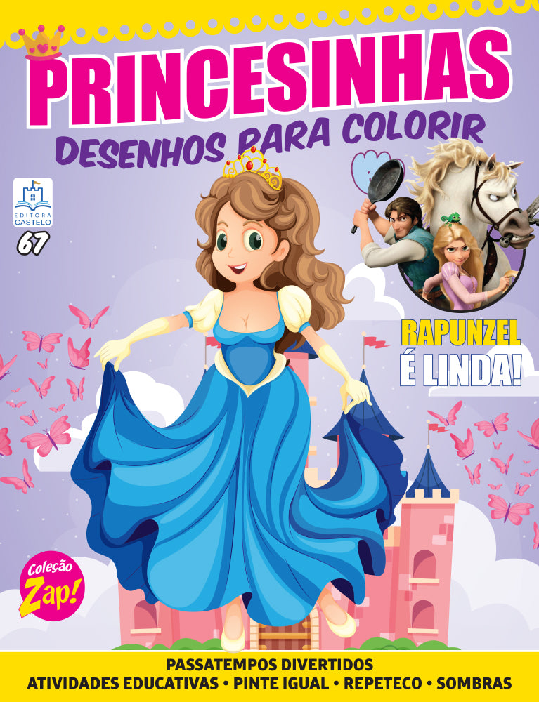 Kit 10 Revista de Colorir