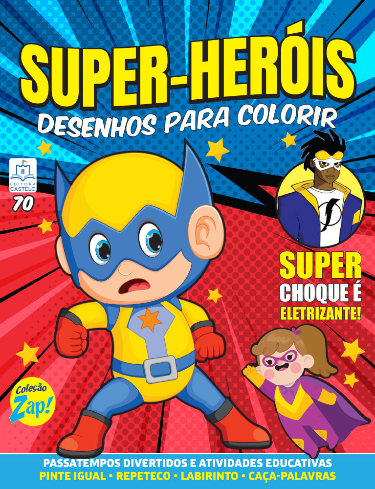 Kit 10 Revista de Colorir