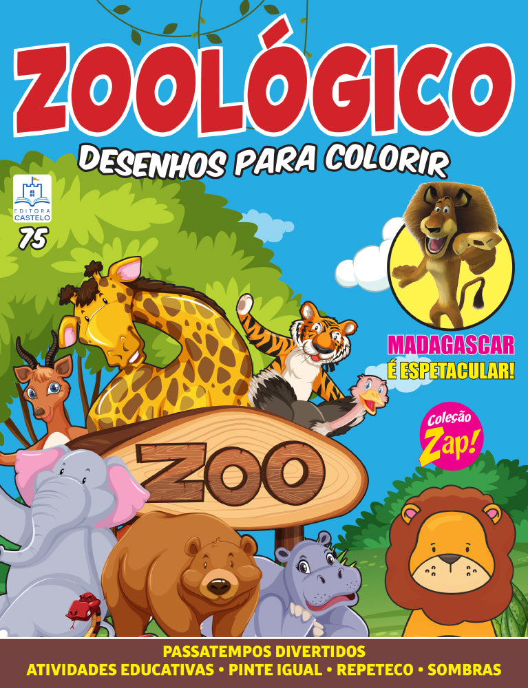 Kit 10 Revista de Colorir