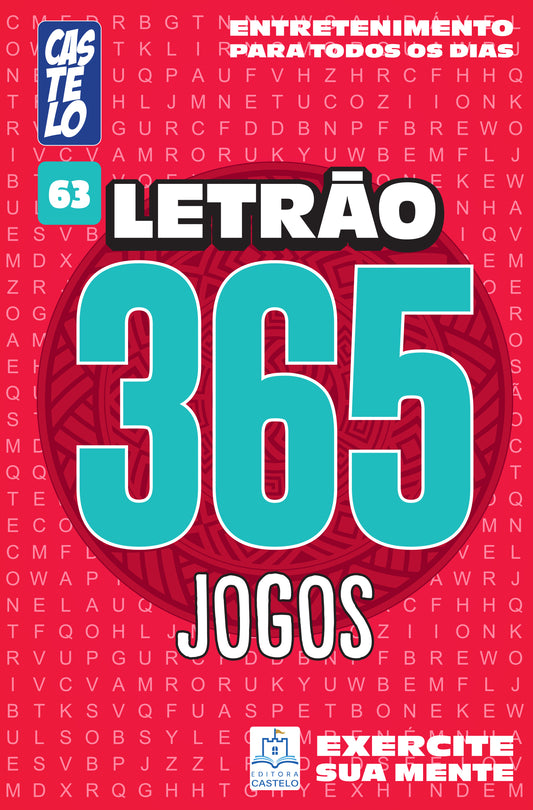 Livro Caça-Palavras Letrão Edição 63