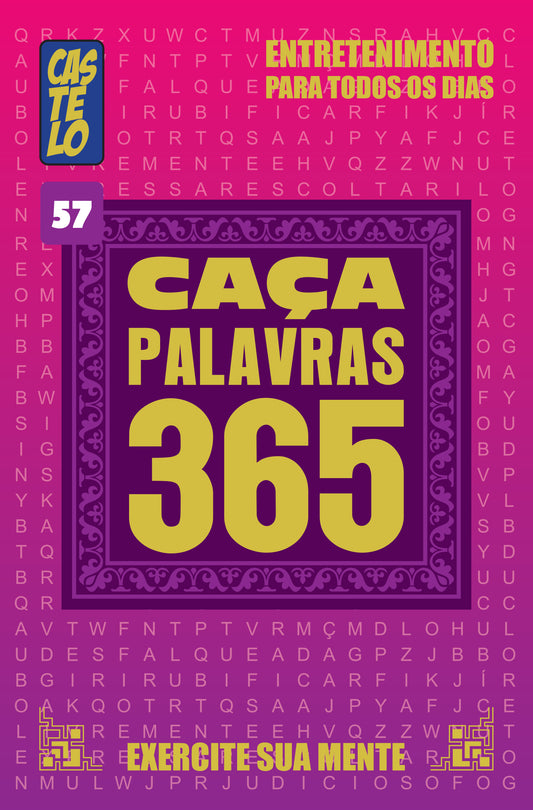 Livro Caça-Palavras 365 Edição 57