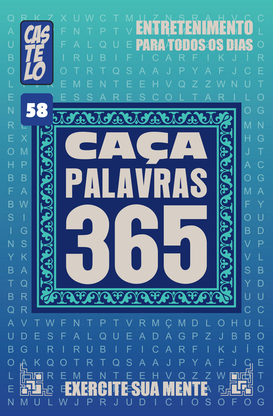 Livro Caça-Palavras 365 Edição 58