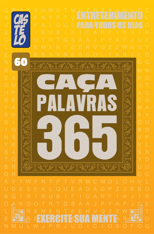 Livro Caça-Palavras 365 Edição 60