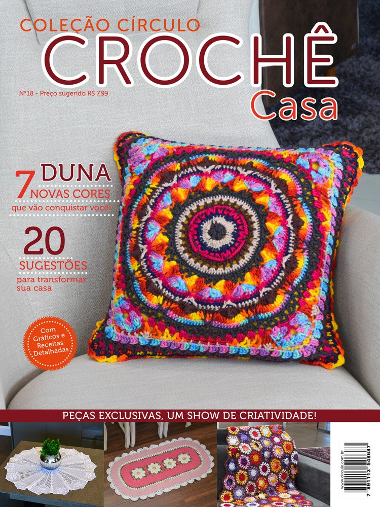 Coleção Círculo Crochê Casa 18